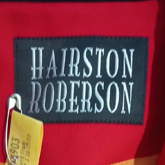 Colorful Women's Jacket with Red and Yellow Accents - Picture 6 of 7